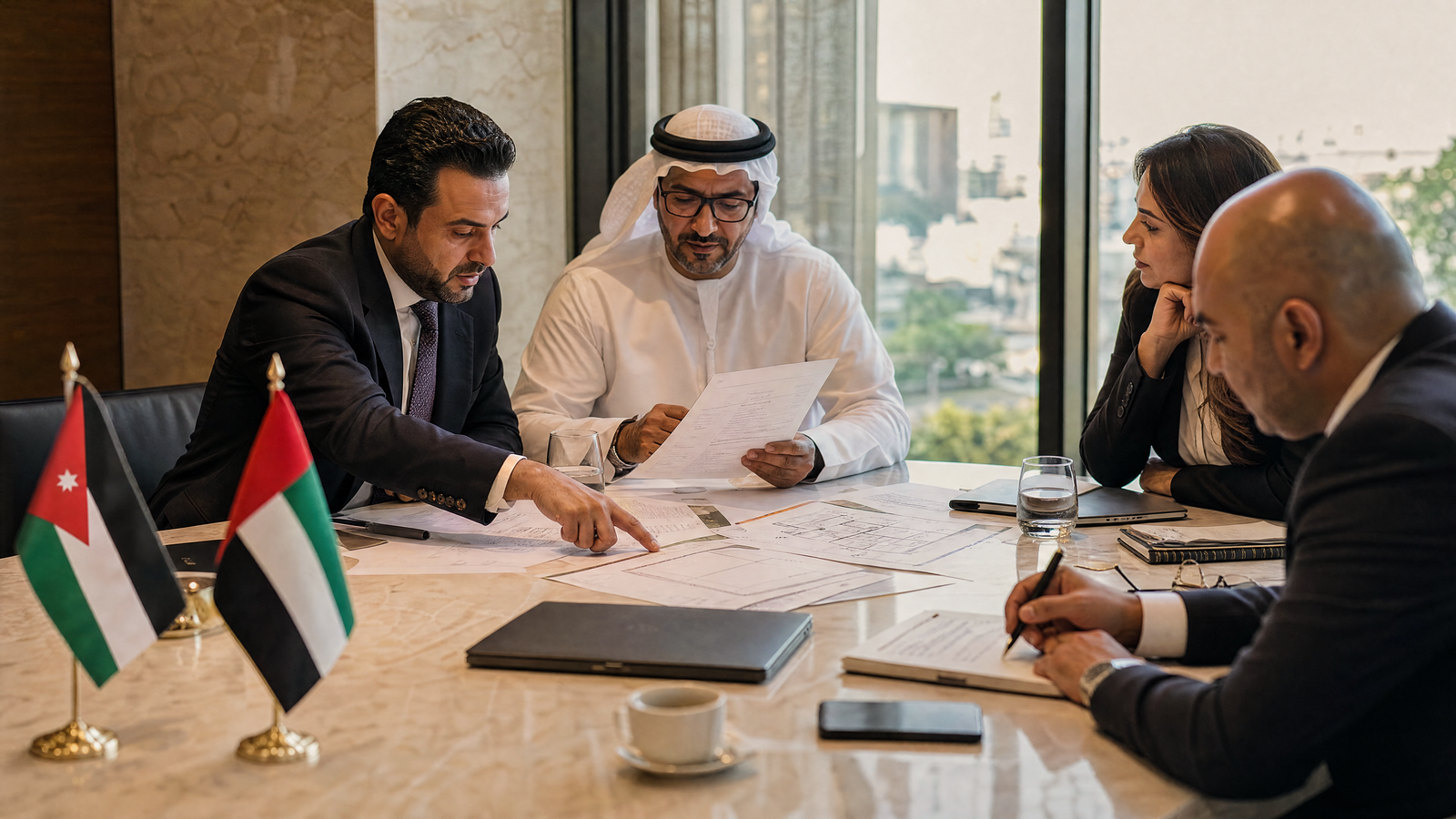 UAE & Jordan — Commercial Contracts